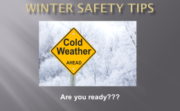 Winter Safety Tips title slide
