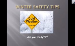 Winter Safety Tips Title page